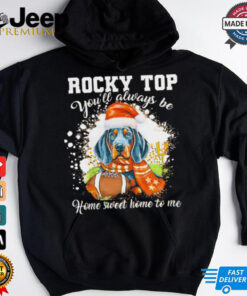 Tennessee Vols Rocky top you’ll always be home sweet home to me Christmas shirt