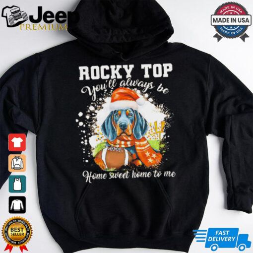 Tennessee Vols Rocky top you’ll always be home sweet home to me Christmas shirt