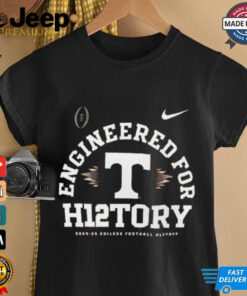 Tennessee Volunteers 2024 2025 CFP engineered for history shirt