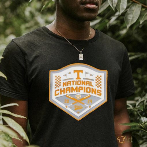 Tennessee Volunteers 2024 NCAA Men’s Baseball College World Series Champions Shield Shirt