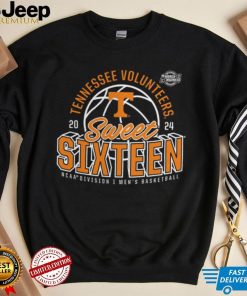 Tennessee Volunteers 2024 NCAA Men's Basketball Tournament March Madness Sweet Sixteen Defensive Stance T Shirt