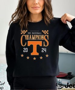 Tennessee Volunteers 2024 SEC Baseball Champions Locker Room Unisex T Shirt