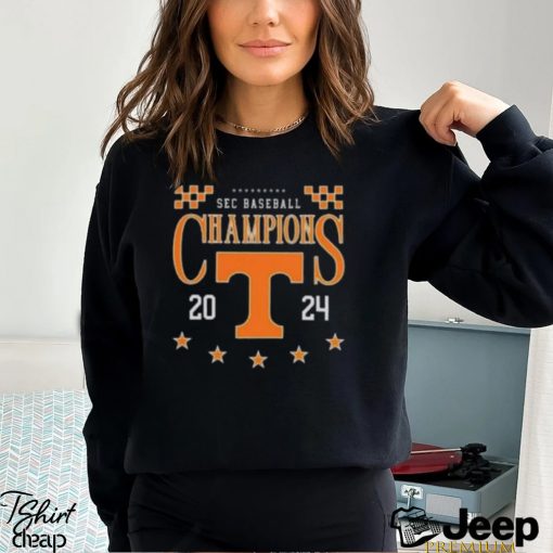 Tennessee Volunteers 2024 SEC Baseball Champions Locker Room Unisex T Shirt