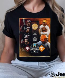 Tennessee Volunteers Baseball Vs Texas A&M Baseball Matchup 2024 NCAA Division I Men’s College World Series Omaha shirt