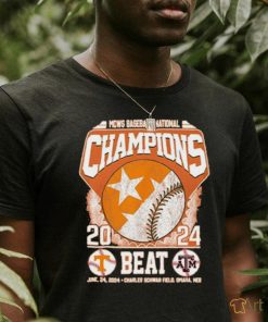 Tennessee Volunteers Beat Texas A&M 2024 MCWS Baseball National Champions Omaha Shirt