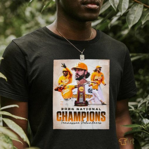 Tennessee Volunteers First Time 2024 National Champions Trophy Shirt