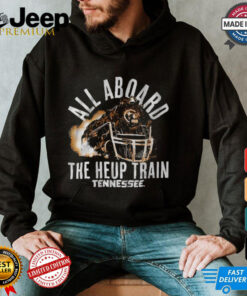 Tennessee Volunteers Football All Aboard The Heup Train T Shirts