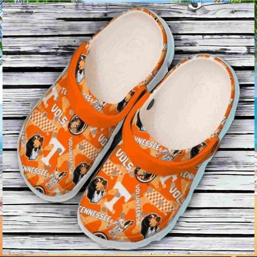 Tennessee Volunteers Football Crocs Clog Shoes Gift