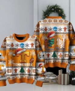 Tennessee Volunteers Football They Not Like Us Christmas Ugly Sweater