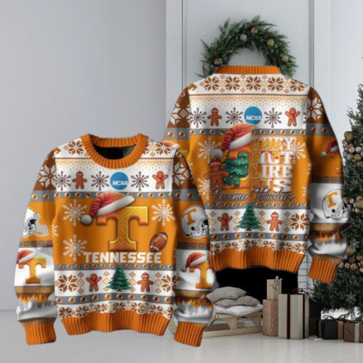 Tennessee Volunteers Football They Not Like Us Christmas Ugly Sweater