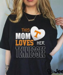 Tennessee Volunteers Mom Loves Mothers Day T shirt