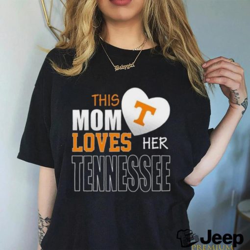 Tennessee Volunteers Mom Loves Mothers Day T shirt