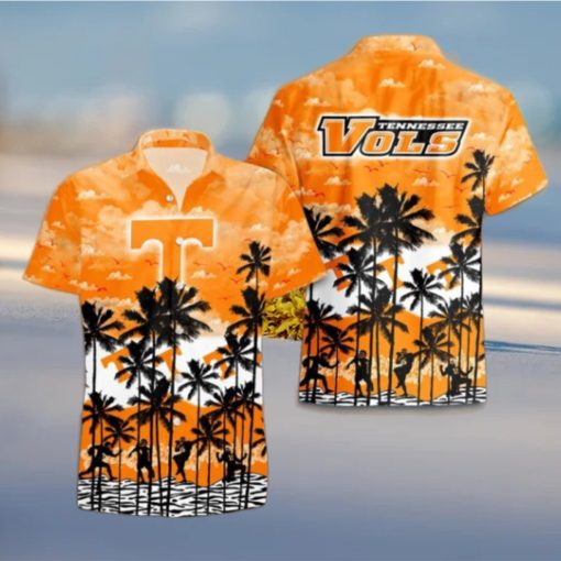 Tennessee Volunteers Palms Tree Hawaiian Shirt