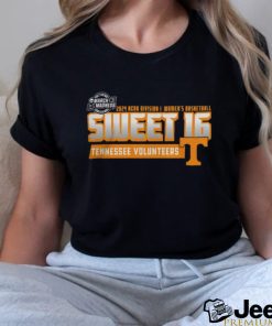 Tennessee Volunteers Wbb 2024 March Madness Sweet Sixteen Tee Shirt