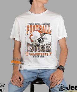 Tennessee Volunteers World Class Southern Football since 1891 helmet shirt