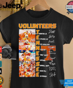 Tennessee Volunteers name and signature photo shirt