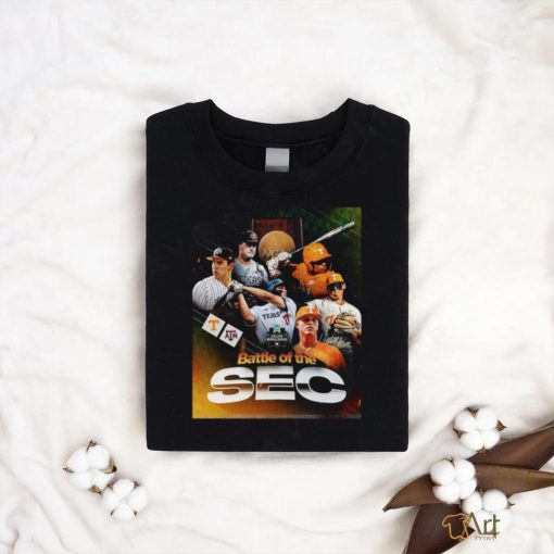 Tennessee Volunteers vs Texas A&M 2024 NCAA Baseball Men’s Battle Of The SEC Shirt