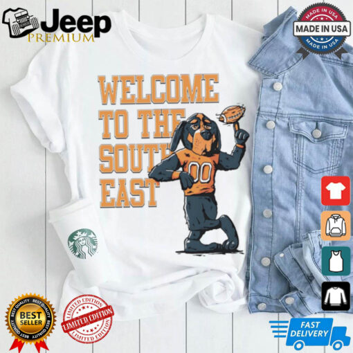 Tennessee Volunteers welcome to the south east shirt