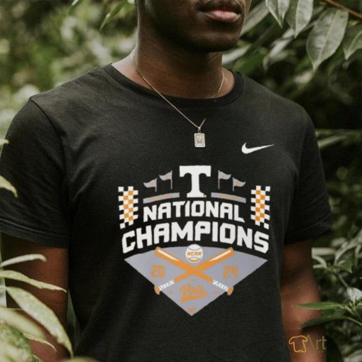 Tennessee Volunteers x Nike 2024 NCAA Men’s Baseball College World Series Champions Official Logo Shirt