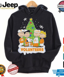 Tennessee Volunteers x Snoopy And Friends Christmas T Shirt