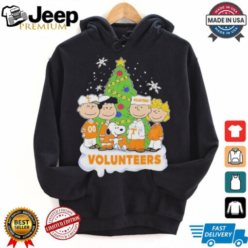 Tennessee Volunteers x Snoopy And Friends Christmas T Shirt