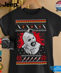 Terrifier winter killerland ugly Christmas shirt