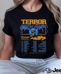 Terror Europe Spring Tour 2024 Shirt
