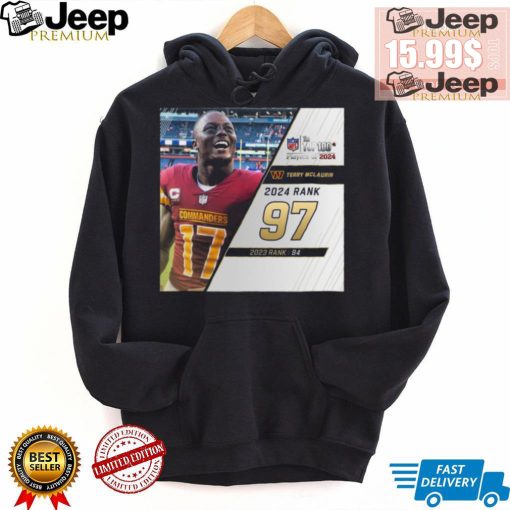 Terry McLaurin Rank 97 The NFL Top 100 Players Of 2024 T Shirt