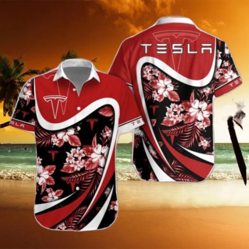 Tesla Combo Hawaiian Shirt And Shorts Summer Gift For Beach Lover