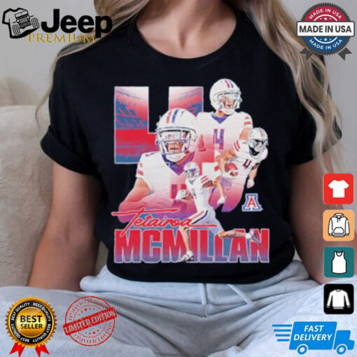 Tetairoa Mcmillan NCAA Arizona Wildcats Football T Shirt