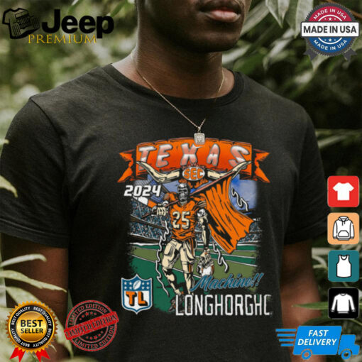 Texas 2024 machine Longhorn shirt