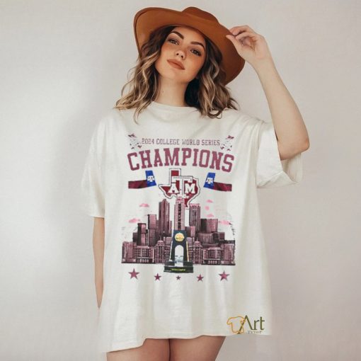 Texas A&M Aggies 2024 college world series champions city shirt