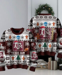 Texas A&M Aggies Football They Not Like Us Christmas Ugly Sweater