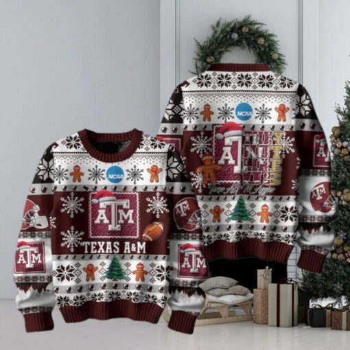 Texas A&M Aggies Football They Not Like Us Christmas Ugly Sweater