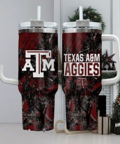 Texas A&M Aggies Realtree Hunting 40oz Tumbler