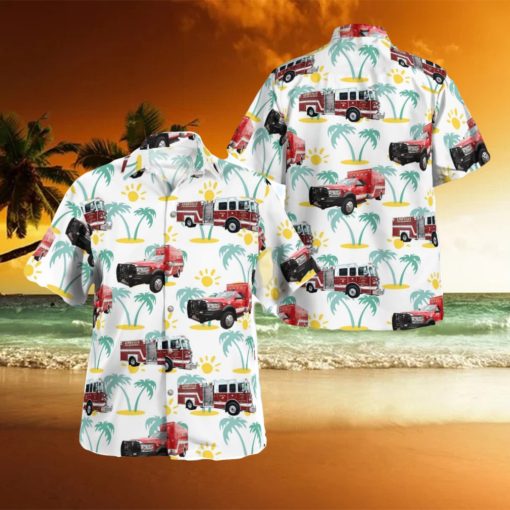 Texas Kerrville Fire Department 3D Hawaiian Shirt Gift For Summer