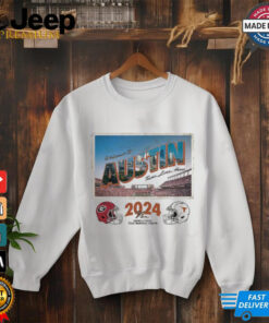 Texas Longhorns 2024 Georgia Gameday Austin Postcard Shirt