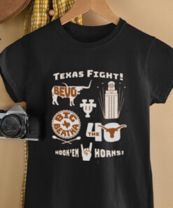 Texas Longhorns Football Bevo Fight Shirt