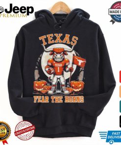 Texas Longhorns Football Fear The Horns Halloween shirt