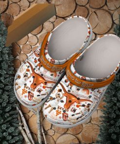 Texas Longhorns Hook ’em Horns Y’all Crocs Clog Shoes