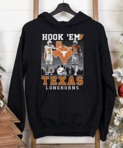 Texas Longhorns Jordan Whittington Arch Manning Hook ‘Em T Shirt