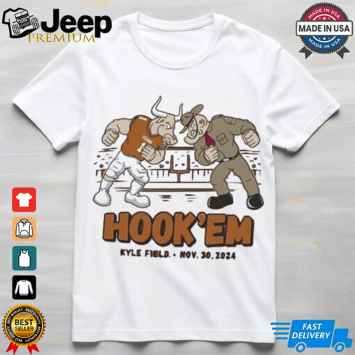 Texas Longhorns Standing Mascot Hook ‘Em Vs Texas A&M Shirt