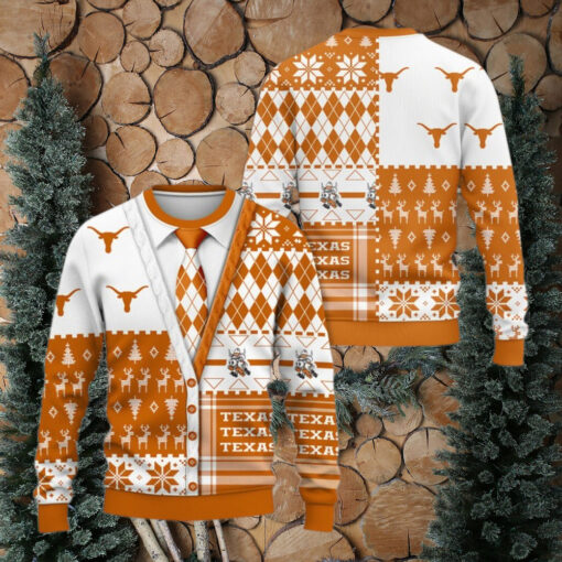 Texas Longhorns Ugly Christmas Sweater