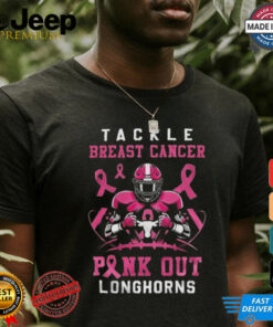 Texas Longhorns – Tackle Breast Cancer Shirt