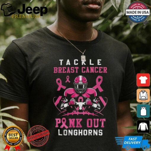 Texas Longhorns – Tackle Breast Cancer Shirt