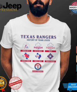 Texas Rangers 1962 shirt