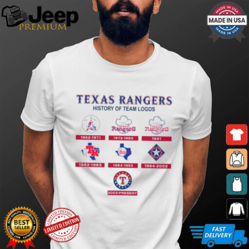 Texas Rangers 1962 shirt