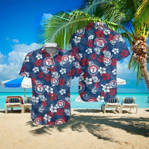 Texas Rangers Hawaiian Shirt