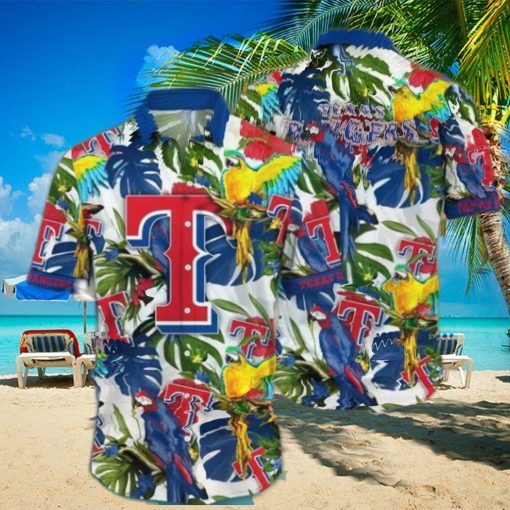 Texas Rangers MLB Aloha Hawaiian Shirt