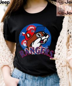 Texas Rangers baseball Buc ee’s logo funny shirt